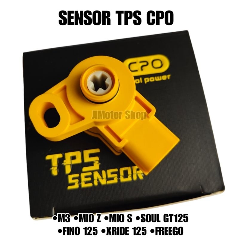 SENSOR TPS CPO MIO M3 MIO Z MIO S SOUL GT 125 XRIDE 125 FINO 125 FREEGO Dll - SENSOR TPS THROTTLE BODY MIO M3 MIO Z MIO S SOUL GT 125 XRIDE 125 FINO 125 FREEGO CPO RACING