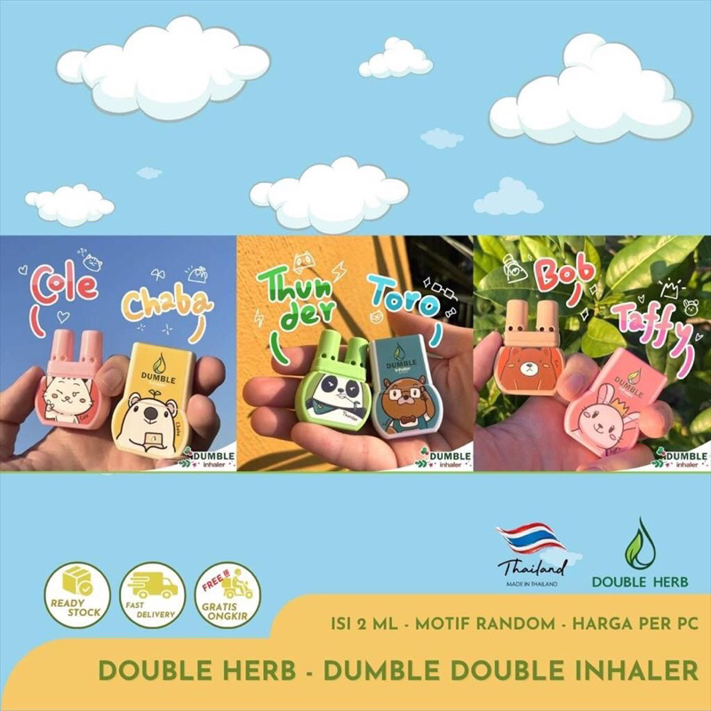 Dumble Double Inhaler - Original Thailand ( EXP 2025 )