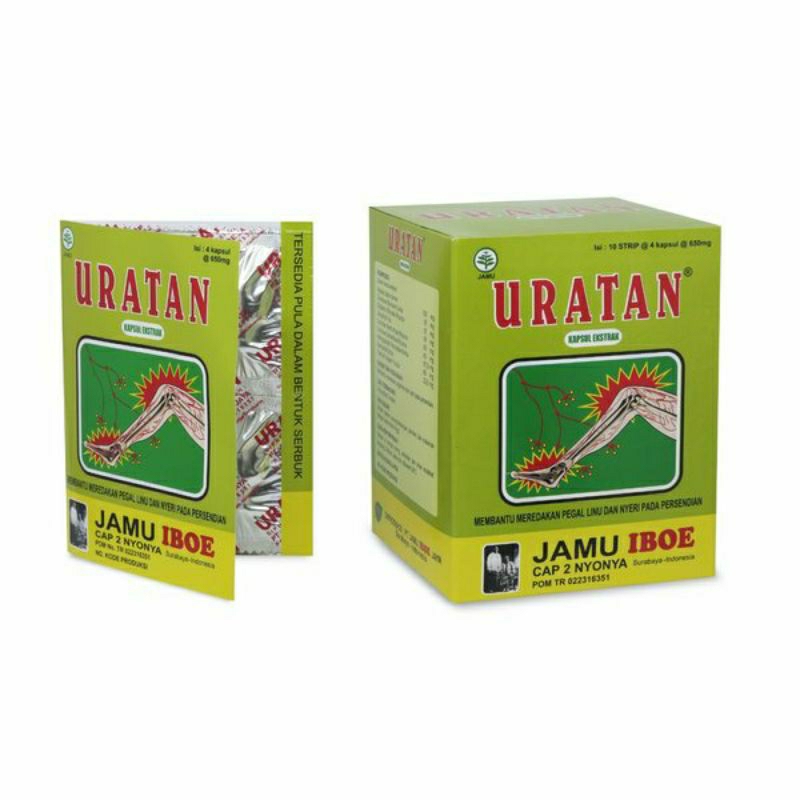 

JAMU IBOE URATAN KAPSUL (1 BOX ISI 10 STRIP)