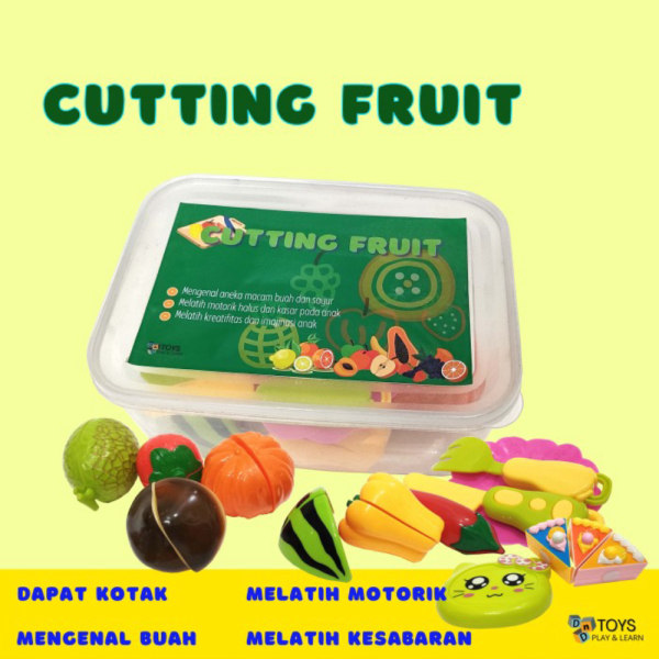 

Jual Mainan Edukasi Anak Buah Potong Potongan Fruit Cake Cutting Game Berkualitas