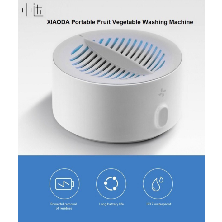 

Dijual XIAODA Portable Fruit and Vegetable Cleaner Machine - HDZNGSQXJ01 Diskon