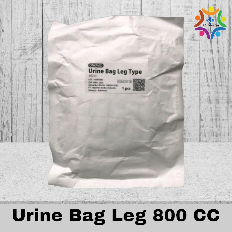 Urine Bag Leg 800CC Urine Bag Paha  Kantong Urine Sterile  Urine Bag Leg Onemed