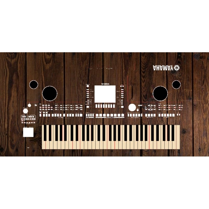 sticker pelindung keyboard yamaha psr a2000