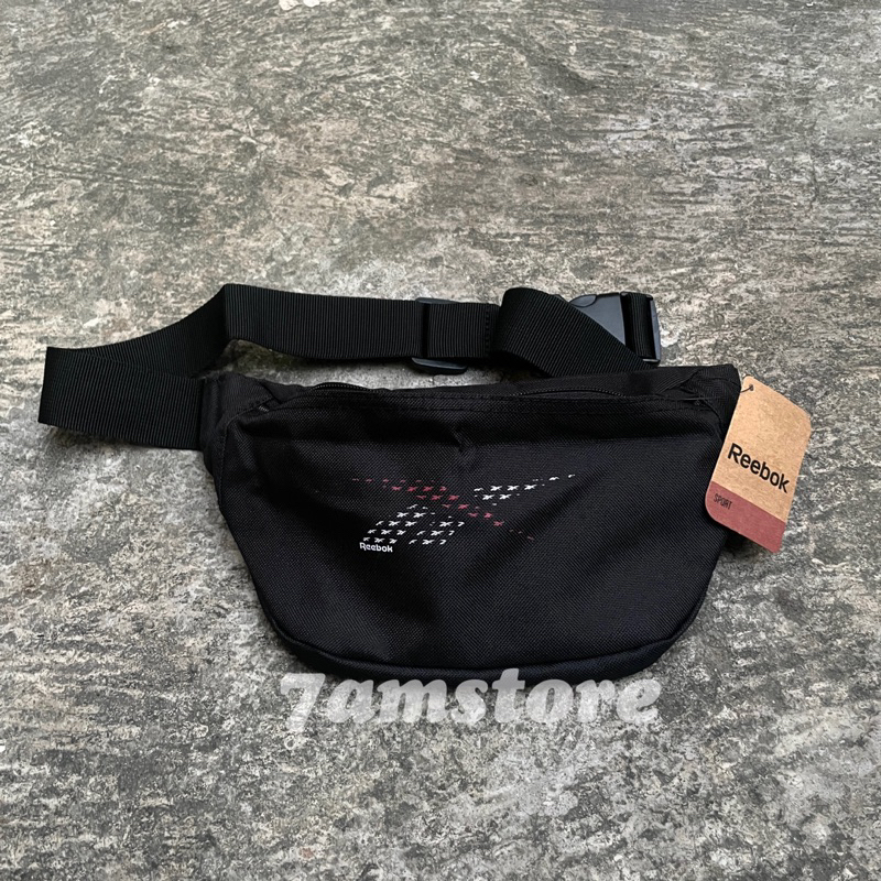 Tas Slempang / Waist Bag - Reebok Unisex Black Original