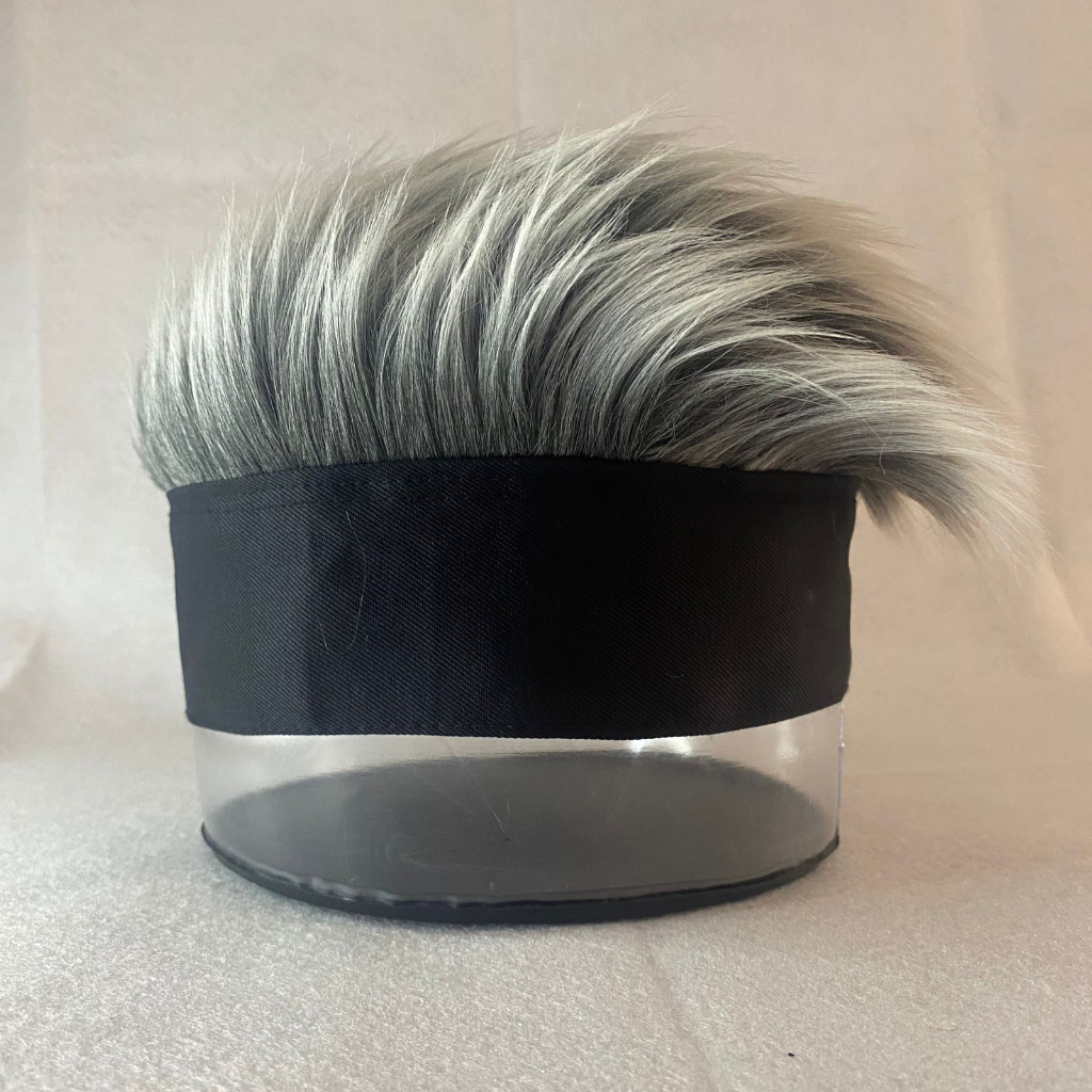 Topi wig pria rambut palsu