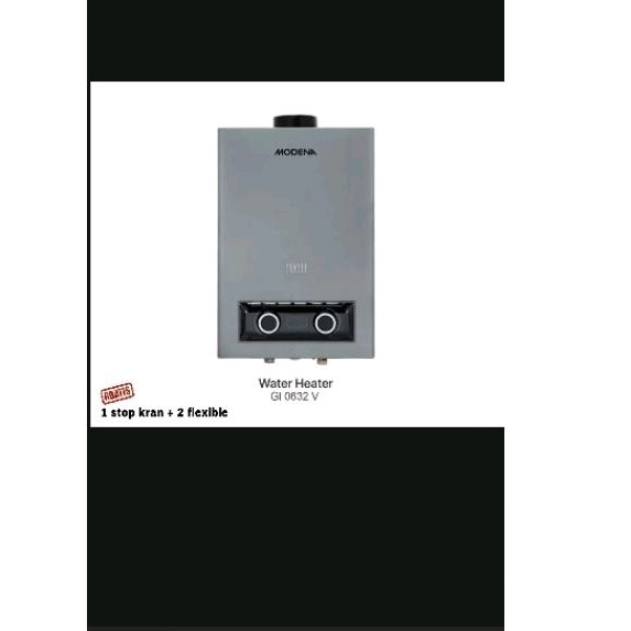 GI 0632V WATER HEATER GAS PEMANAS AIR MODENA GI0632V GI 0632V GI 0632 V