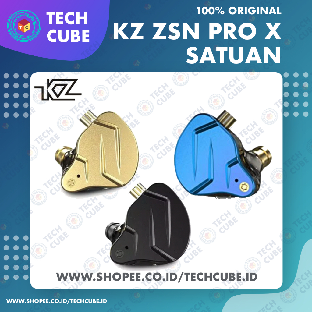 KZ ZSN PRO X Replacement Satuan Pengganti Earphone Kiri at Kanan Saja