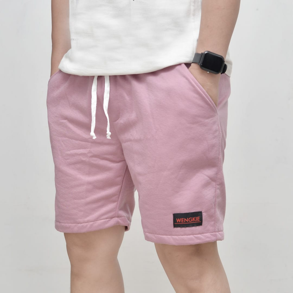 Wengkie.id / Boardshort / celana pendek pria / celana pendek wanita / celana casual / celana pendek murah / Warna Taro