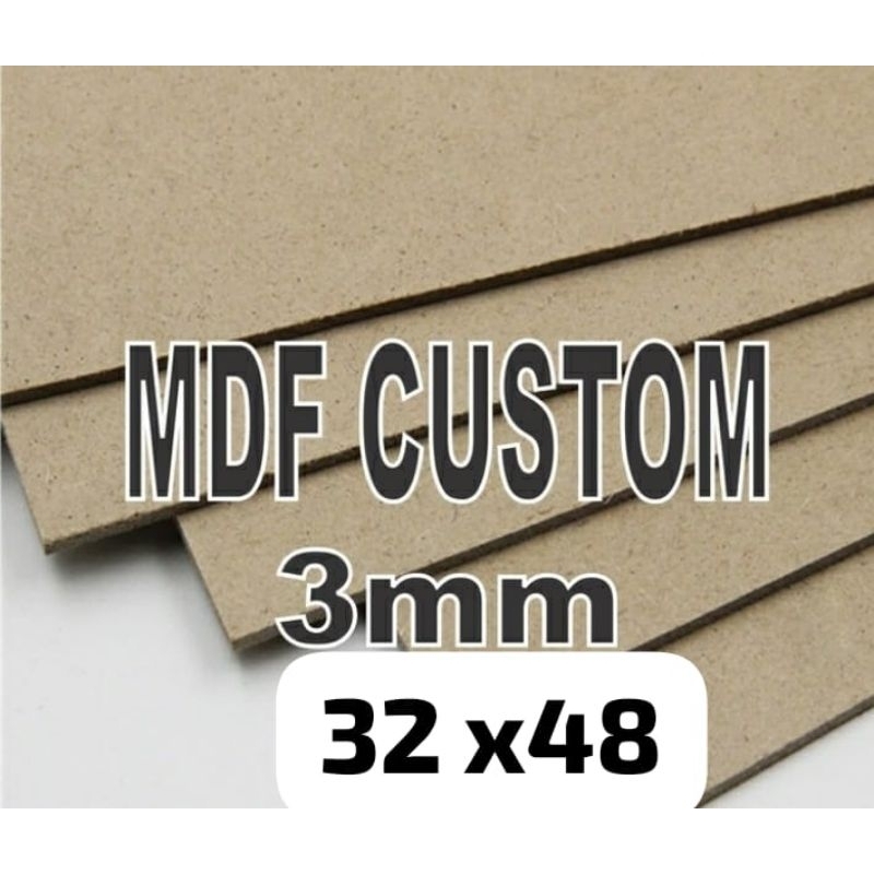 Mdf 3mm A3+ 32x48