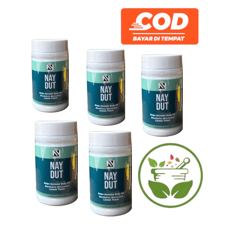 (5 BOTOL) NAY DUT OBAT PENGGEMUK BADAN HERBAL