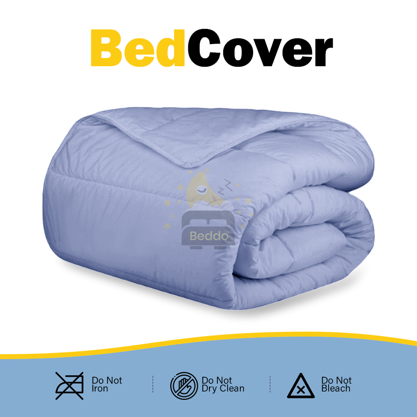 Bedcover Only Ukuran 120x220 double plain/polos