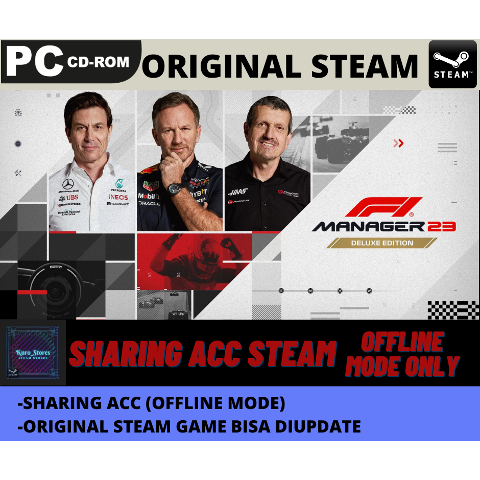 F1 Manager 2023 Deluxe Edition PC Game Sharing Original