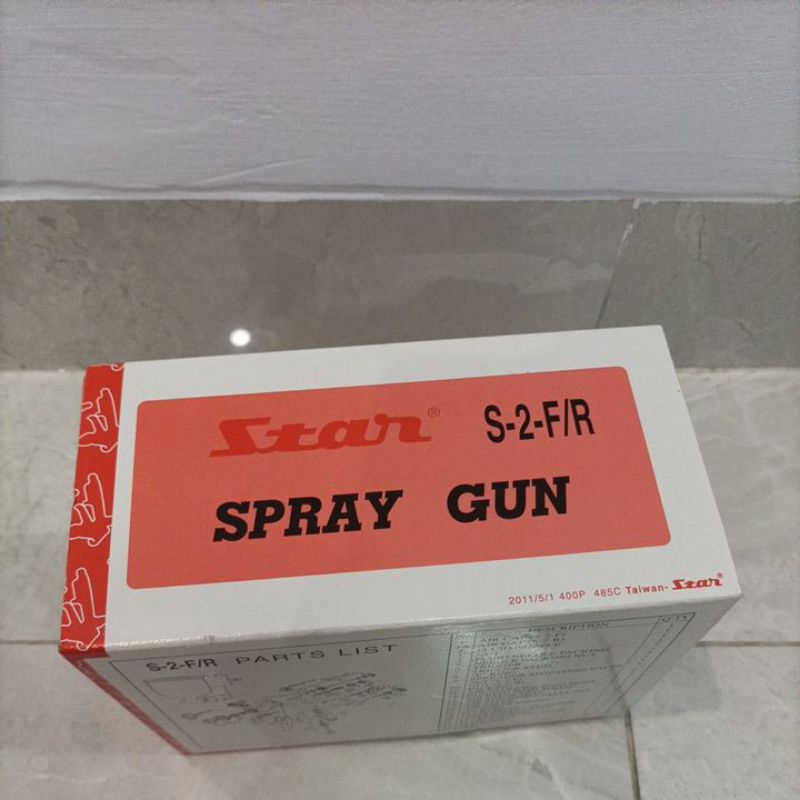 Star Spray Gun S-2 F/R 0.8mm