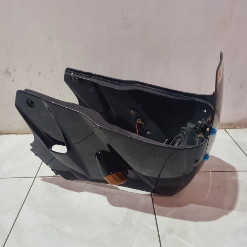fairing cover body depan visor lampu sein reting fullset cover inner ninja ssr original thailand