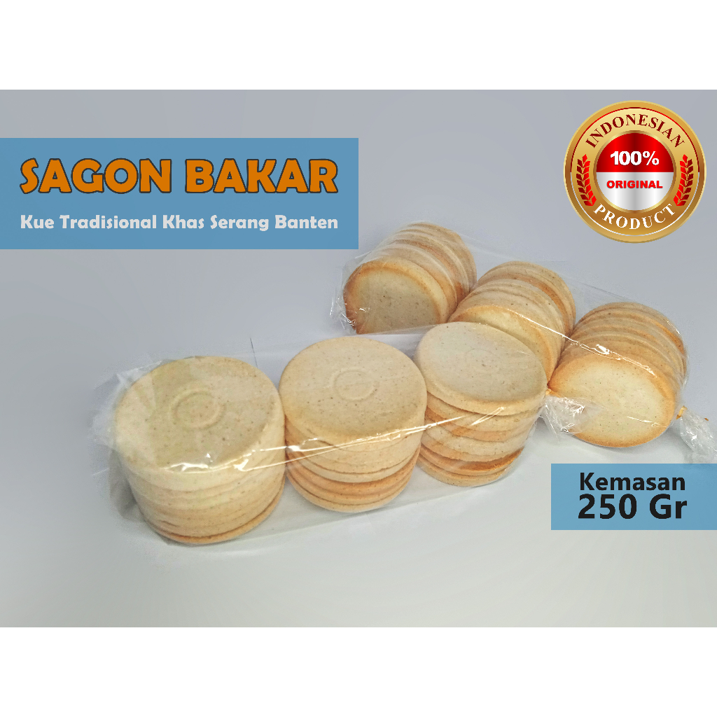 

SAGON BAKAR / kue tradisional khas serang banten 250Gr / snack