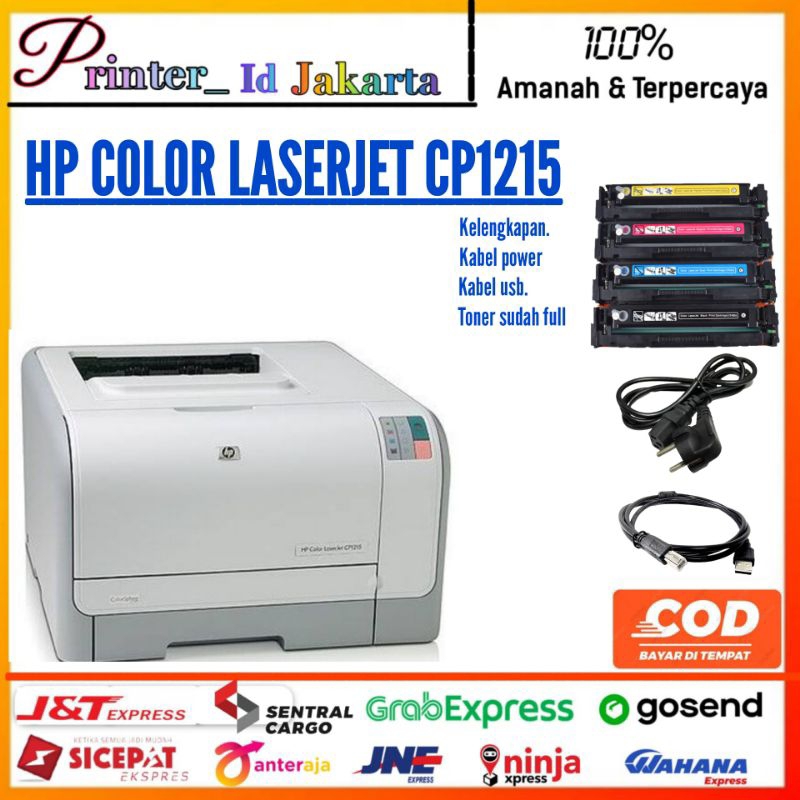 Printer Hp Laserjet Cp1215 Printer Laser Color A4/F4