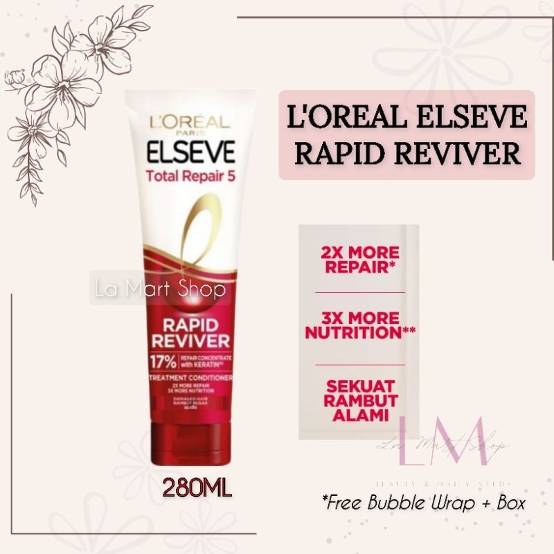 Loreal Elseve Total Repair Rapid Reviver Conditioner 280ML