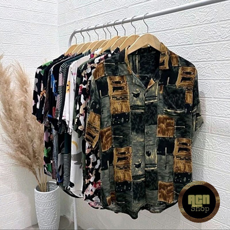 Kemeja Pria Hawai Motif Terbaru