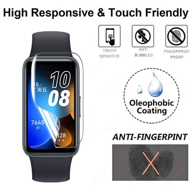 Anti Gores Huawei Band 8 Screen Protector Film 2D Soft Hydrogel Pelindung Layar