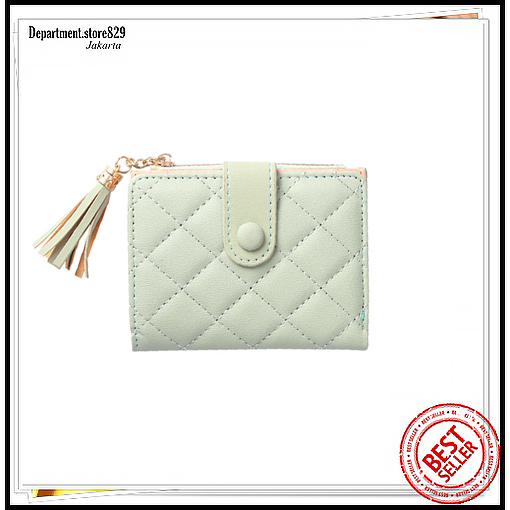 ♥DPS829♥Dompet Wanita Kecil Fashion Korea Dompet Kulit Wanita Kecil Dompet Kulit Wanita Kecil Ideal Untuk Pesta Ulang Tahun Dan Dandanan Sehari-hari 2061