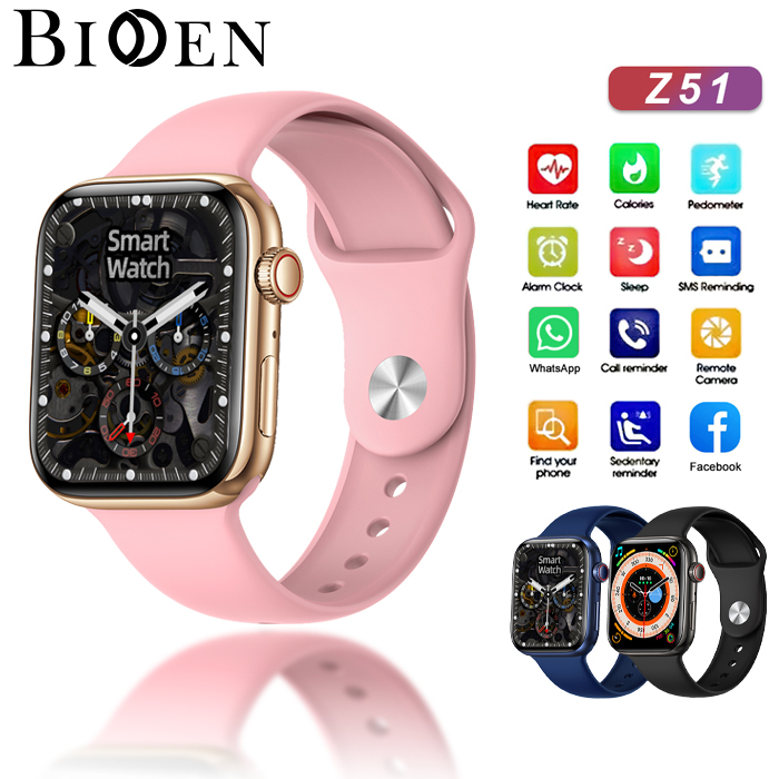 BIDEN   SmartWatch Z51 Sport  Smart Bluetooth Watch Heart Rate Gelang Pedometer Pelacak Kebugaran