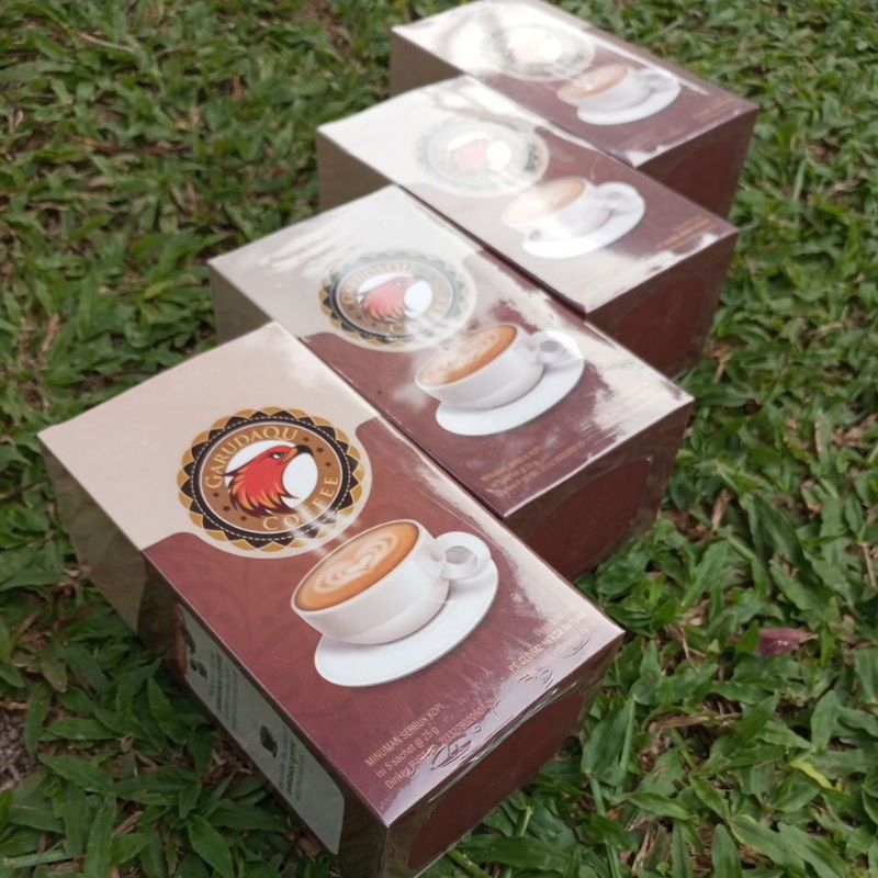 Ekstrak Kopi + Gingseng Korea GARUDAQU COFFEE 1 Box Isi 5 Sashet