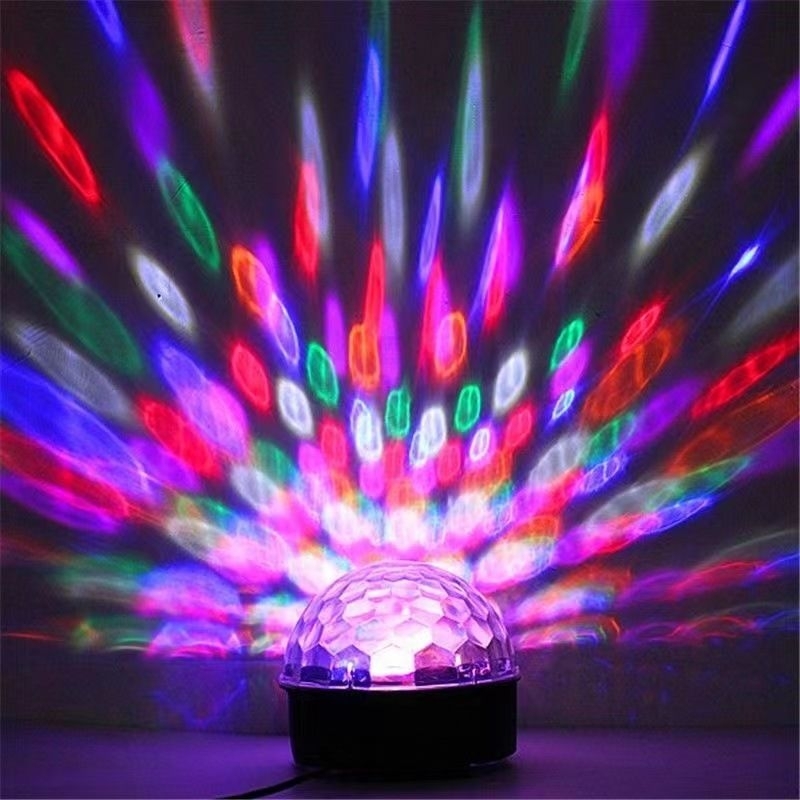 Crystal Magic Ball Disco Led 20W - Lampu Disco Led Warna Warni Untuk Pesta