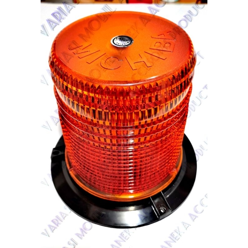 Lampu LED Rotari MICHIBA merah 12 - 24 volt
