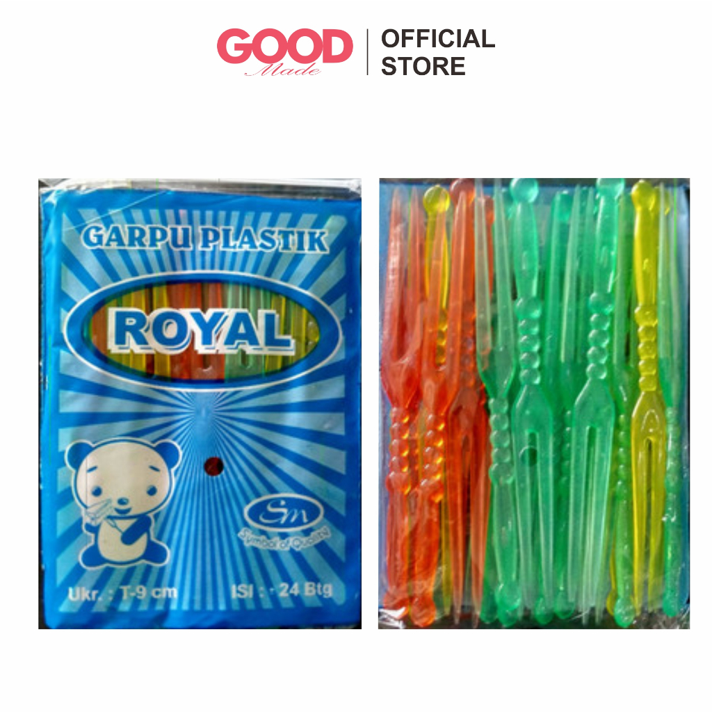 GOOD MADE - Garpu | Garpu Plastik | Garpu Kecil  | Garpu Buah | COD