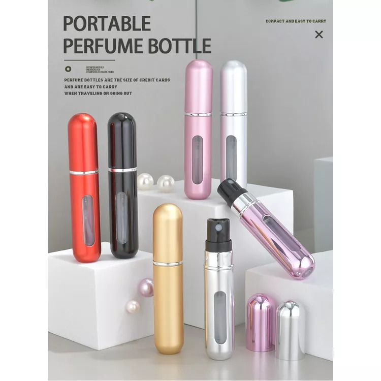 【33LV.ID】 Botol Mini Portable Mini Size Travel 5ml Isi Ulang Parfum Mini