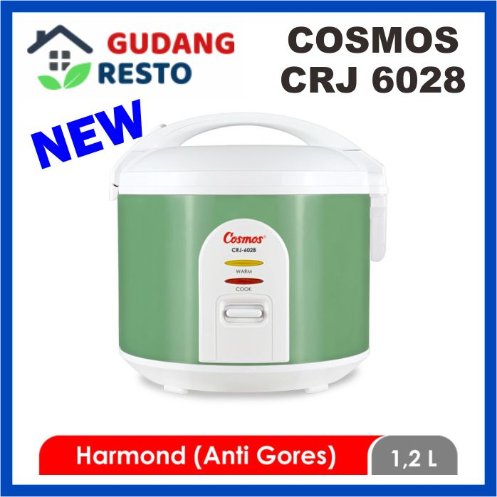 COSMOS CRJ6028 MAGICCOM RICECOOKER HARMOND ANTIGORES CRJ 6028 1.2L 1,2 LITER 6028 V 6028 G 6028V 6028G PASTELA SERIES