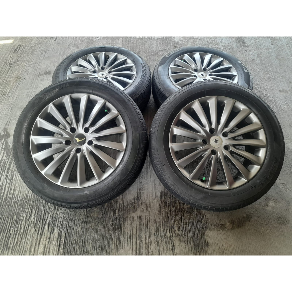 VELG SECOND MOBIL RACING RING 17 LEBAR 7 OFFSET 40 HOLE 5X114 + BAN BONUS