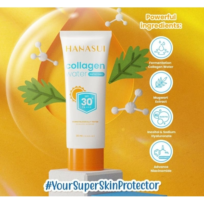 Hanasui Collagen Water Sunscreen SPF 30 | Hanasui Sunscreen