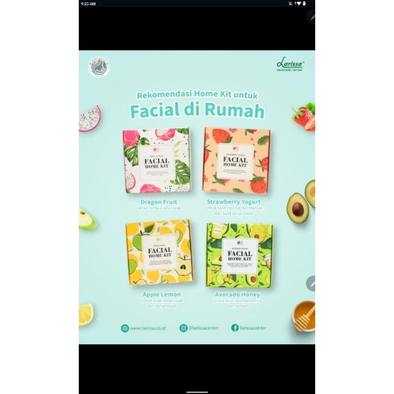 LARISSA FACIAL HOME KIT