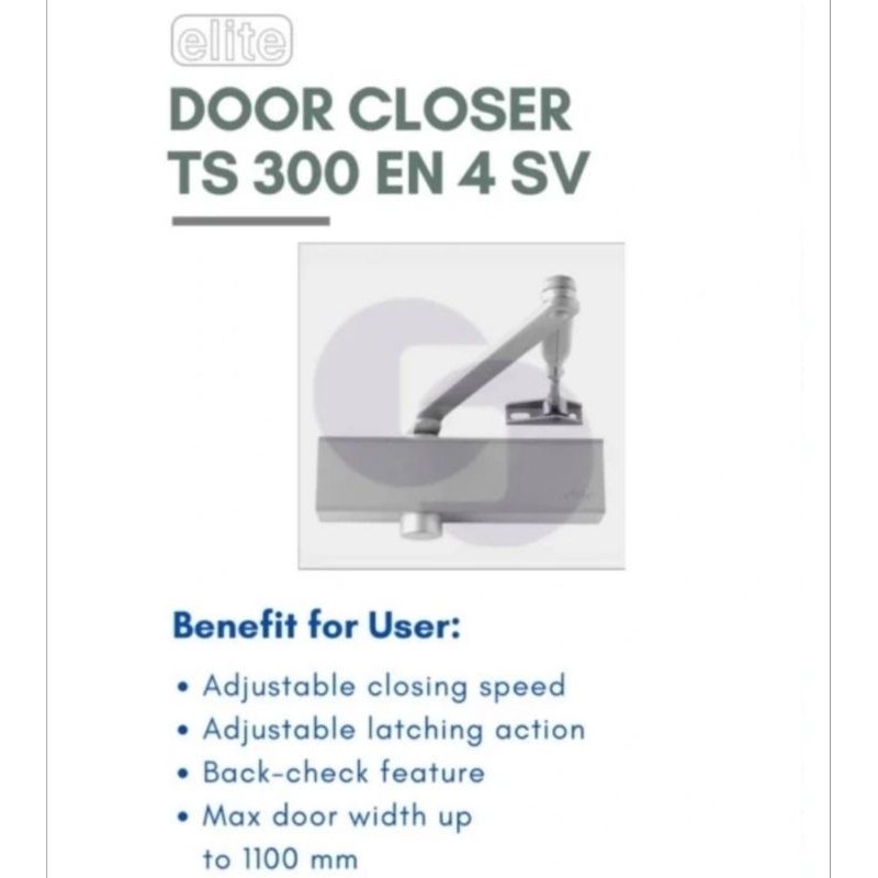Door Closer EliteTS300 EN4 Dorma