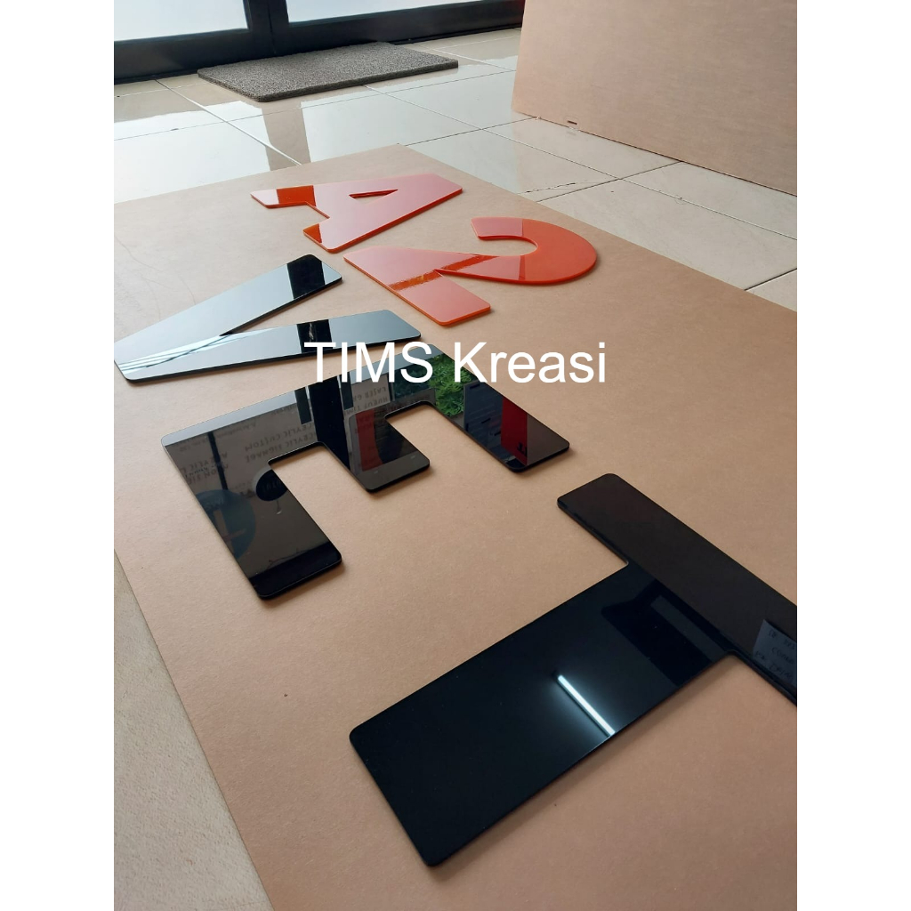 Cutting Letter Acrylic | Huruf Akrilik | Laser Cutting | Akrilik