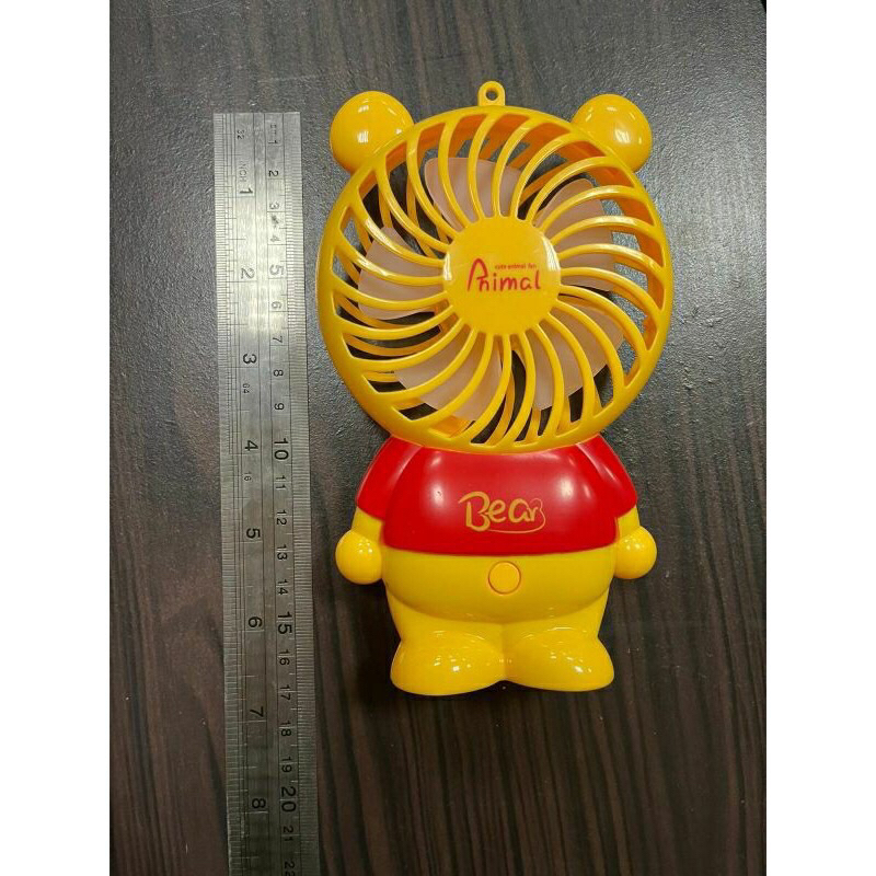 Kipas Angin Mini Fan Cute Animal Kipas Karakter Portable Kartun Lucu