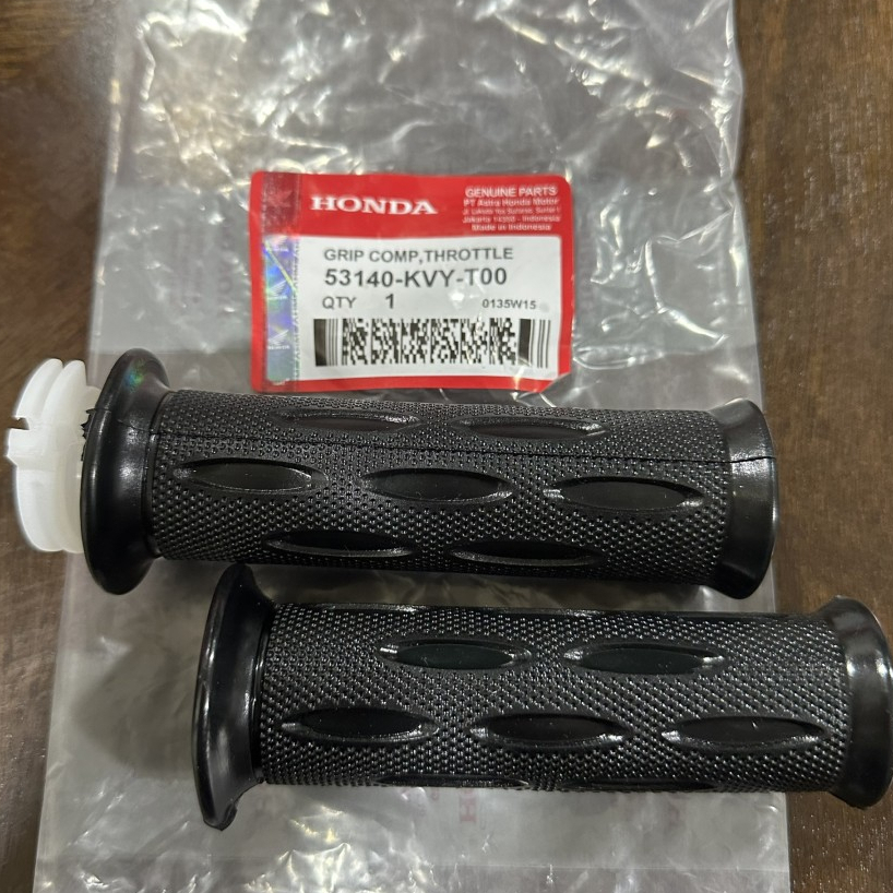 KVY HANDGRIP HANDFAT MOTOR BEAT KARBU 110 VARIO SCOOPY HANDLE GAGANG