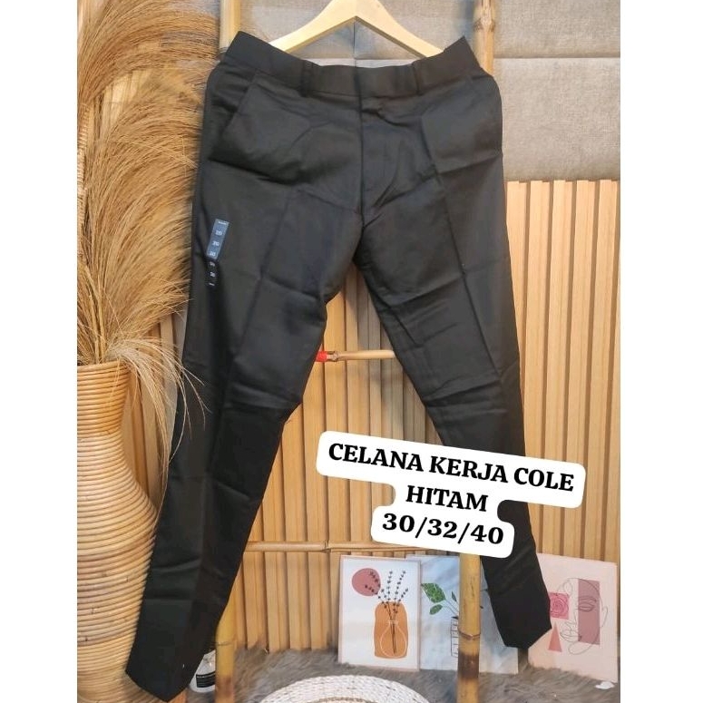 CELANA FORMAL COLE MODEL SLIMFIT(BACA DISKRIPSI)