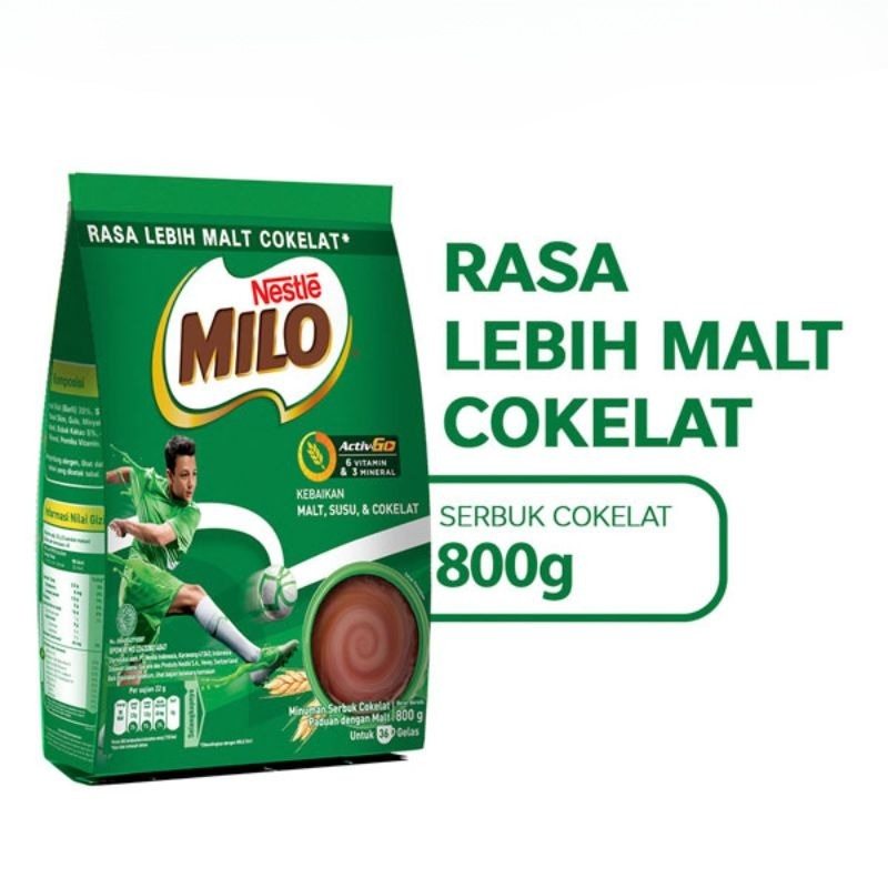 

[800 Gram] Nestle Milo Activ-Go 800 gr