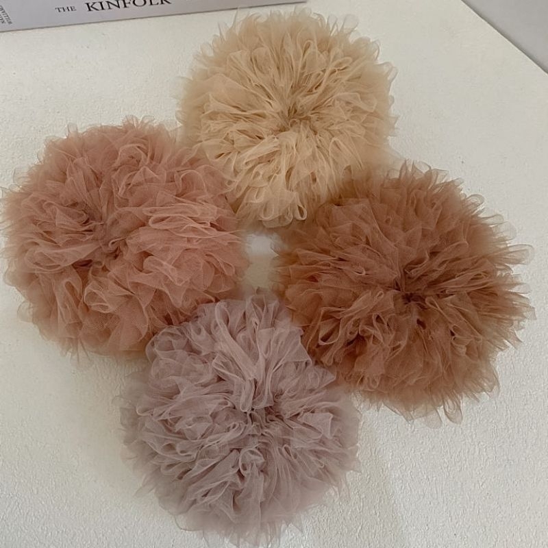 Scrunchie tule premium XXL