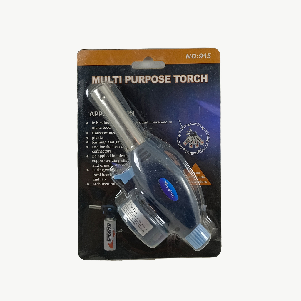 Kepala Gas Torch Pemantik Las Api Kaleng Tabung Portable Flame 915