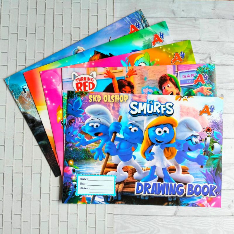 

Buku Gambar Drawing Book murah A4 (Isi 5 Pcs)