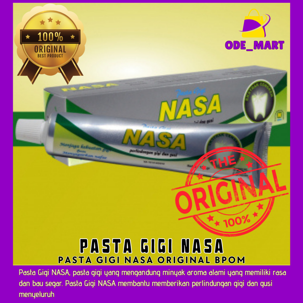 PASTA GIGI NASA // MERONTOKKAN KARANG GIGI