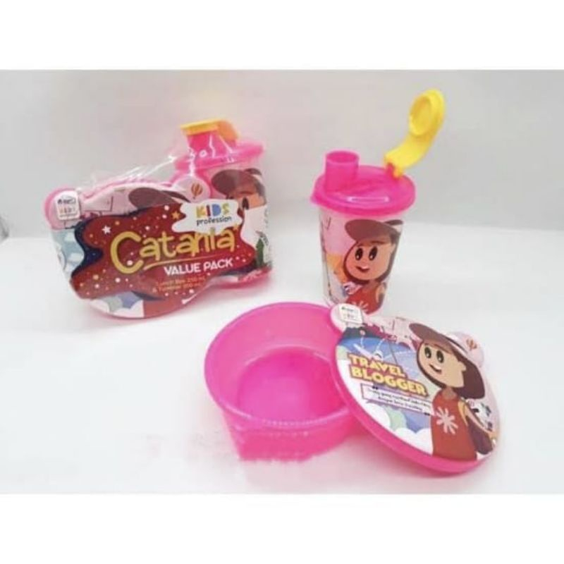 LUNCH BOX CATANIA VALUE PACK UNTUK ANAK/BEKAL SEKOLAH ANAK LUNCH BOX CATANIA VALUE