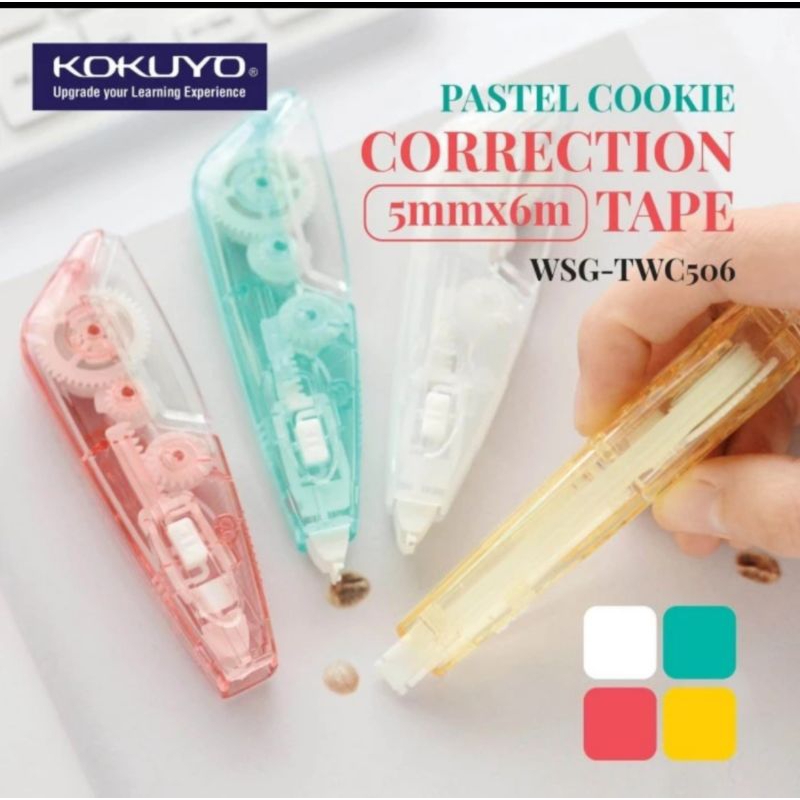 

Kokuyo Correction Tape Pastel Cookie WSG-TWC506 5mm