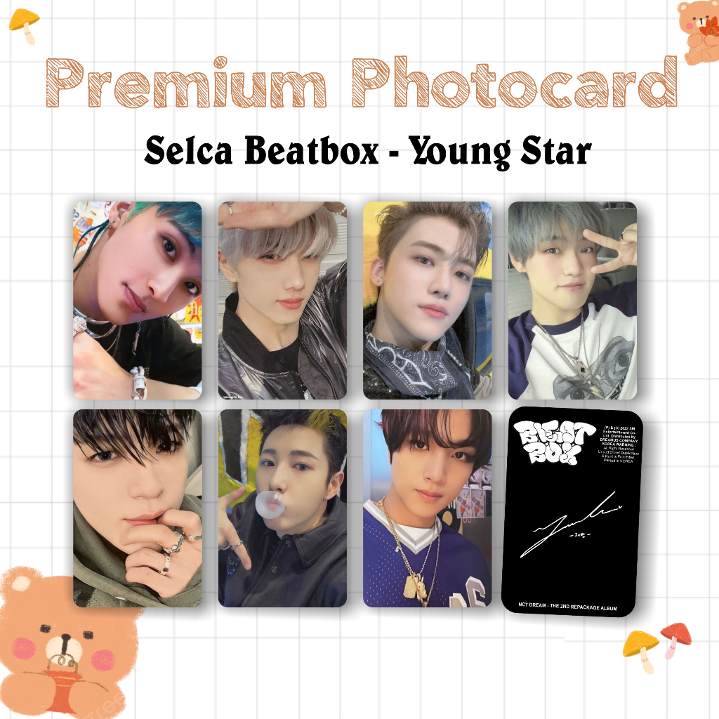 PC PREMIUM NCT DREAM SELCA BEATBOX dan CANDY SATUAN