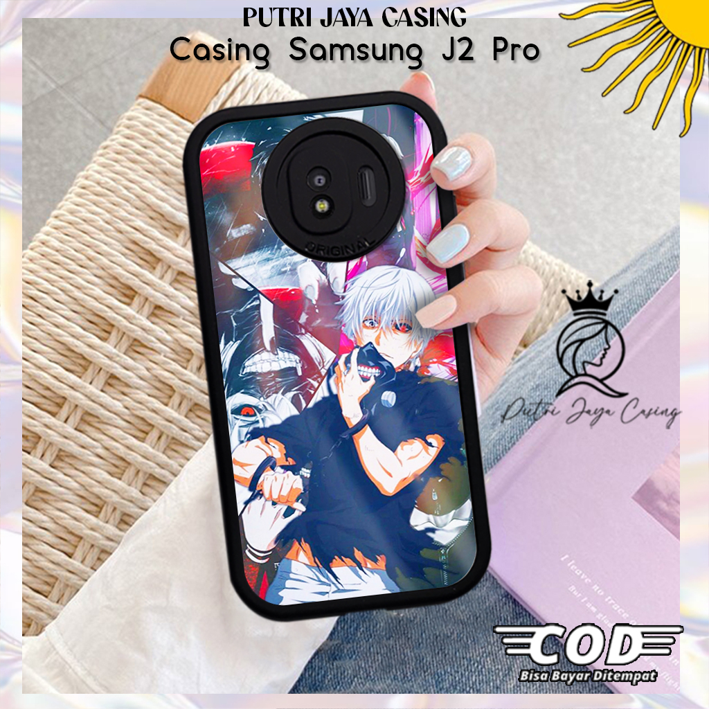 Case Hp Samsung J2 Pro Casing Samsung J2 Pro Motif KENKANEKI01 Casing Terbaru Case Karakter Lucu Cas