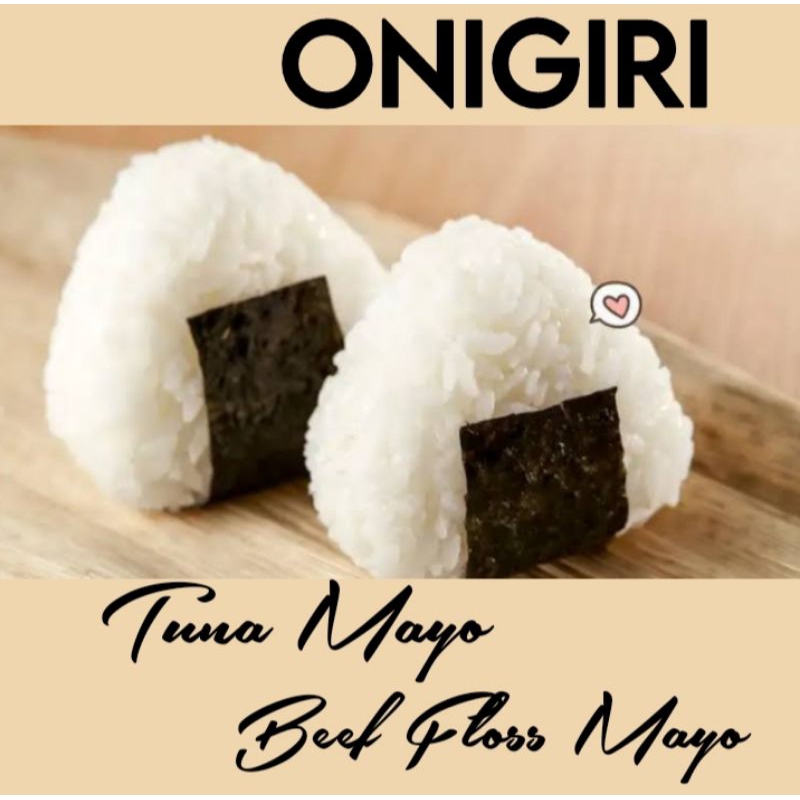 

ONIGIRI Tuna Mayo / Onigiri Beef Floss Via Gosend Homemade tidak Beku