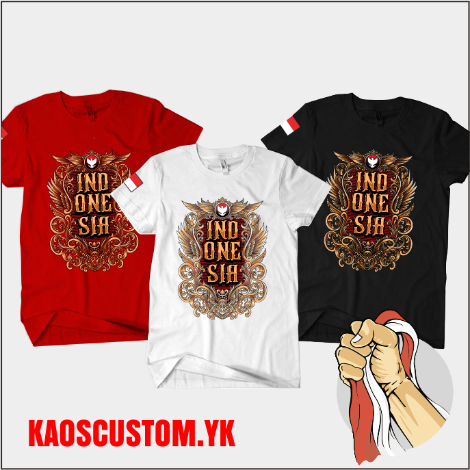 KAOS INDONESIA 2/KAOS KEMERDEKAAN/KAOS/KEMERDEKAAN